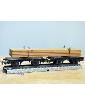 Märklin 48944 wagons plats type Bt 10 conteneurs à bière Königsbacher DB BO