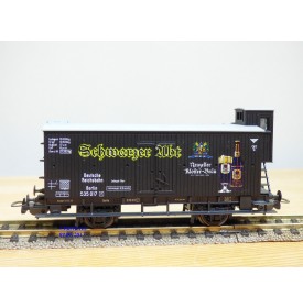 PIKO 54218, wagon couvert à guérite  " Schwartzer Abt "   DRG     neuf    BO 