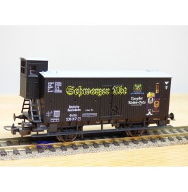 PIKO 54218, wagon couvert à guérite  " Schwartzer Abt "   DRG     neuf    BO 