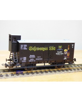 PIKO 54218, wagon couvert à guérite  " Schwartzer Abt "   DRG     neuf    BO 