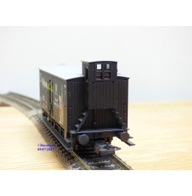 PIKO 54218, wagon couvert à guérite  " Schwartzer Abt "   DRG     neuf    BO 