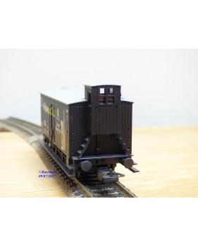 PIKO 54218, wagon couvert à guérite  " Schwartzer Abt "   DRG     neuf    BO 