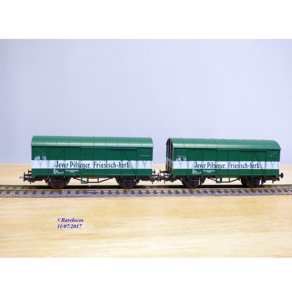 LILIPUT 215 11 Wagon à guérite ancien GÖSSER BIER  ÖBB BO