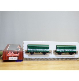 LILIPUT 215 11 Wagon à guérite ancien GÖSSER BIER  ÖBB BO