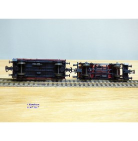 LILIPUT 215 11 Wagon à guérite ancien GÖSSER BIER  ÖBB BO