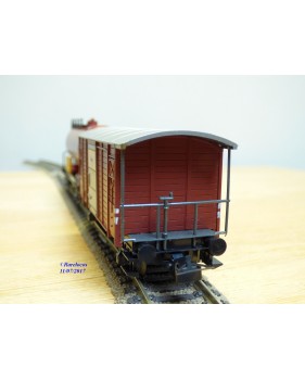 LILIPUT 810 50, boîte de 2  wagons Oelwehr, citerne et couvert à plate forme type Gklm    SBB   neuf    BO