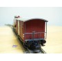 LILIPUT 810 50, boîte de 2  wagons Oelwehr, citerne et couvert à plate forme type Gklm    SBB   neuf    BO