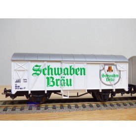 LILIPUT 229 05, wagons couverts pour  bière  SCHWABEN BRAU   DB  neuf   BO