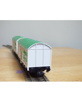 LILIPUT 229 07, wagons couverts pour  bière  SCHWABEN BRAU   DB  neuf   BO