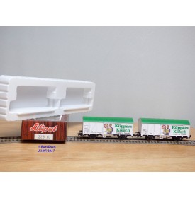 LILIPUT 229 07, wagons couverts pour  bière  SCHWABEN BRAU   DB  neuf   BO