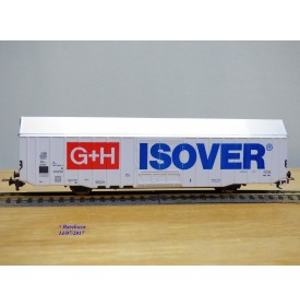 FLEISCHMANN 5378, wagon couvert  grande capacité  ISOVER  G+H   DB   neuf   BO 