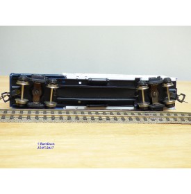 TER  ???, rare wagon mixte  réfrigérant / cabine  à bogies N° : 100 24   JNR   BO