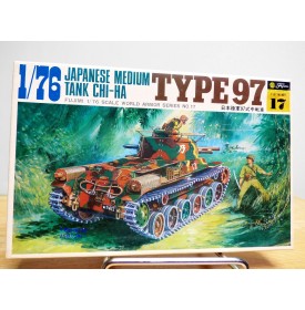 FUJIMI WA17,  Char moyen  japonais type 97  CHI-HA  Neuf BO 1/76