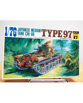FUJIMI WA17,  Char moyen  japonais type 97  CHI-HA  Neuf BO 1/76