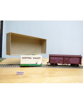 CENTRAL VALLEY  B 911, wagon couvert ancien en bois Detroit, Grand Haven and Milwaukee   BO