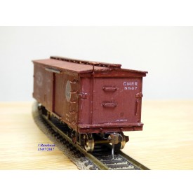 CENTRAL VALLEY  B 97, wagon couvert ( boxcar ) ancien en bois Colorado Midland   BO