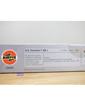 AIRFIX 03009,  HAWKER SIDDELEY  H.S 125  " Dominie T.Mk I "    RAF  Neuf   BO   1/72
