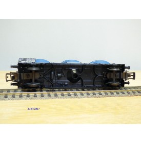 ELECTROTREN  1604,  wagon à 3 silos pour pulvérulents  type Us  AUSILIARE   FS        BO