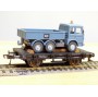 FLEISCHMANN  / WIKING  5219,  wagon plat chargé camion benne MAN  DB  BO