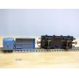 FLEISCHMANN  / WIKING  5219,  wagon plat chargé camion benne MAN  DB  BO