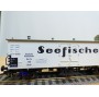 FLEISCHMANN 5381 K, wagon couvert à 3 essieux  SEEFISCHE   DR   neuf   BO 