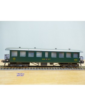 FLEISCHMANN 5135,  voiture à plate forme d'extrémité 2 Kl. dite Seetal   SBB  BO