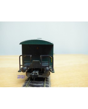 FLEISCHMANN 5135,  voiture à plate forme d'extrémité 2 Kl. dite Seetal   SBB  BO