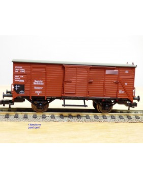 FLEISCHMANN  83 5801 K, wagon couvert  type G   DR  neuf  BO