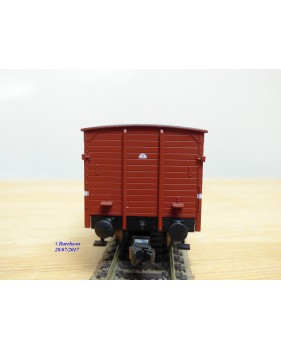 FLEISCHMANN  85 5866 K, wagon couvert  type Gn   DR  neuf  BO