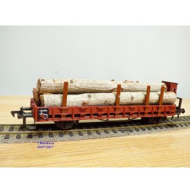 FLEISCHMANN  1482, wagon plat à ranchers    DB   neuf  BO