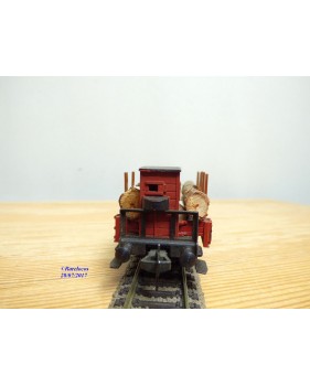 FLEISCHMANN 5354 wagon couvert à claire voie type Vh 04 DB BO