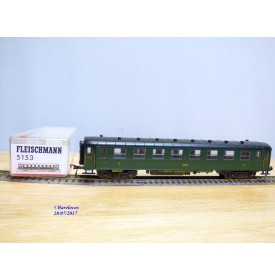 FLEISCHMANN 5153, voiture  type  B8myfi  2 Cl.  SNCF  BO