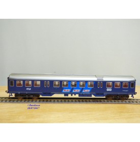 FLEISCHMANN 5156, voiture à portes centrales type 6600   Grolsch 2 Kl. NS   BO