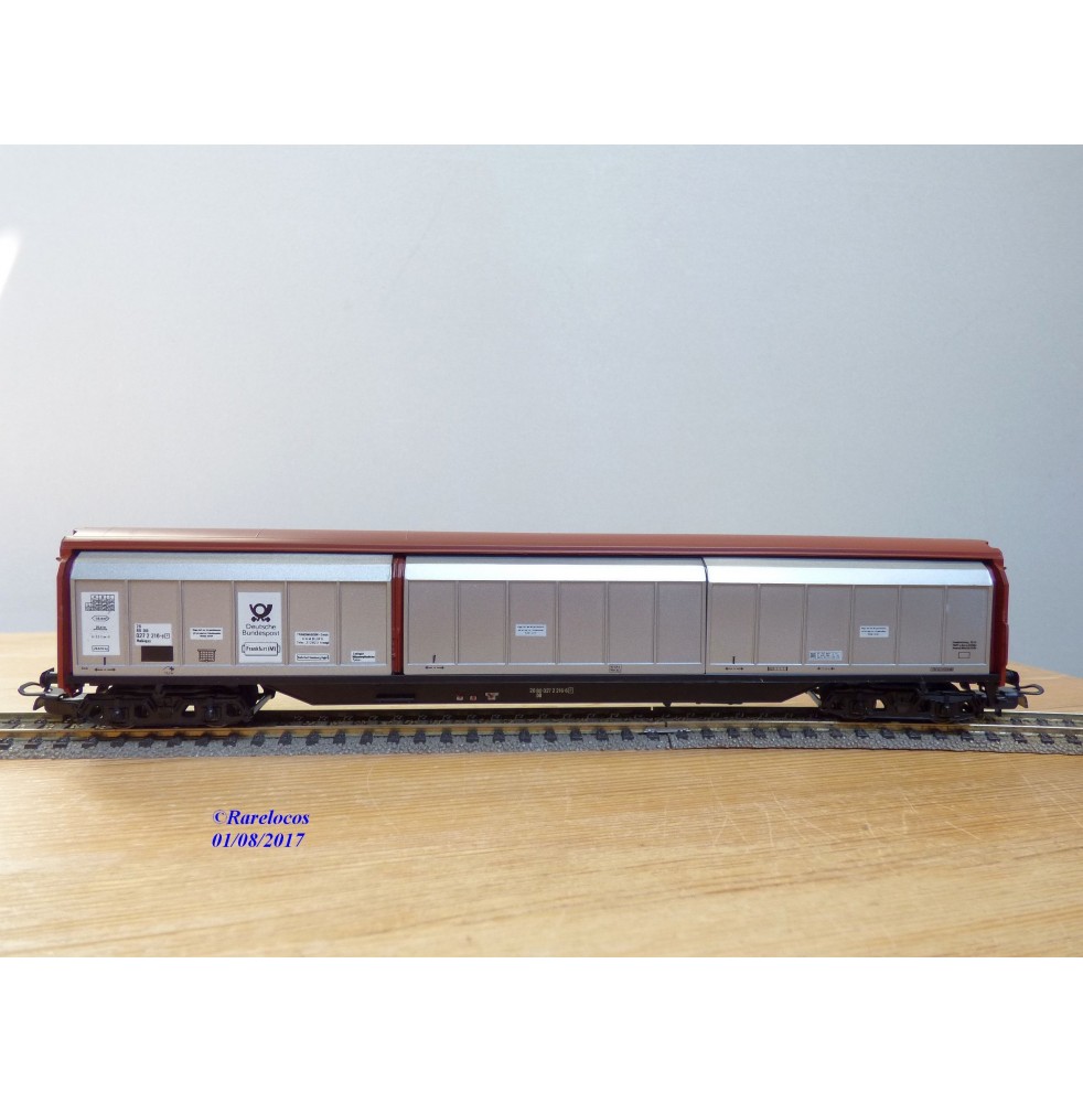 ELECTROTREN 5510,  wagon couvert grande capacité à parois coulissantes  type Habiqss DB ET DB  neuf  BO  RENFE   neuf  BO