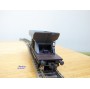 Fleischmann 5234 wagon plat porte conteneurs Lbs 598 World Travel Agency DB BO