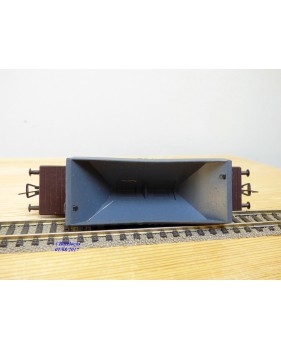 Fleischmann 5234 wagon plat porte conteneurs Lbs 598 World Travel Agency DB BO