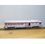 JOUEF  8650, voiture grandes lignes inox mixte 1 Cl. / fourgon  A2Dtux  éclairé  TEE PBA   SNCF   neuf   BO                    