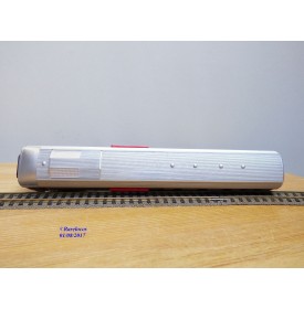 JOUEF  8650, voiture grandes lignes inox mixte 1 Cl. / fourgon  A2Dtux  éclairé  TEE PBA   SNCF   neuf   BO                    