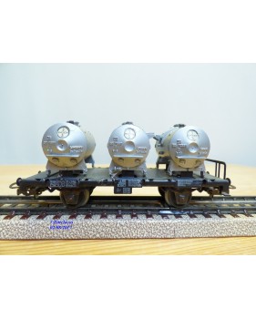 Märklin 48944 wagons plats type Bt 10 conteneurs à bière Königsbacher DB BO