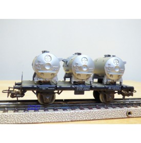 Märklin 48944 wagons plats type Bt 10 conteneurs à bière Königsbacher DB BO