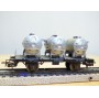 Märklin 48944 wagons plats type Bt 10 conteneurs à bière Königsbacher DB BO