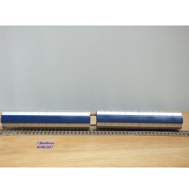ROCO 44019, couplage de 2 wagons à parois coulissantes type  Habbins  DELACHER + CO   ÖBB   neuf   BO