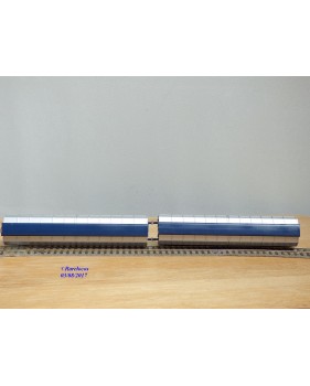 ROCO 44019, couplage de 2 wagons à parois coulissantes type  Habbins  DELACHER + CO   ÖBB   neuf   BO