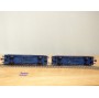 ROCO 44019, couplage de 2 wagons à parois coulissantes type  Habbins  DELACHER + CO   ÖBB   neuf   BO