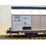 ROCO 44019, couplage de 2 wagons à parois coulissantes type  Habbins  DELACHER + CO   ÖBB   neuf   BO