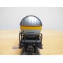 FLEISCHMANN 1499 R,  wagon citerne pare soleil  à plate forme de serre freins  RUHR-STICKSTOFF AG  DB    neuf   BO