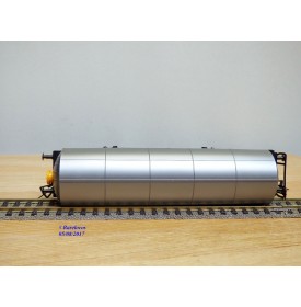 FLEISCHMANN 1499 R,  wagon citerne pare soleil  à plate forme de serre freins  RUHR-STICKSTOFF AG  DB    neuf   BO