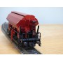 Fleischmann 5234 wagon plat porte conteneurs Lbs 598 World Travel Agency DB BO