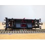 Fleischmann 5234 wagon plat porte conteneurs Lbs 598 World Travel Agency DB BO