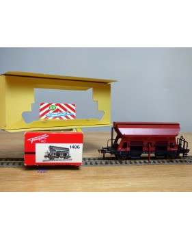 Fleischmann 5234 wagon plat porte conteneurs Lbs 598 World Travel Agency DB BO